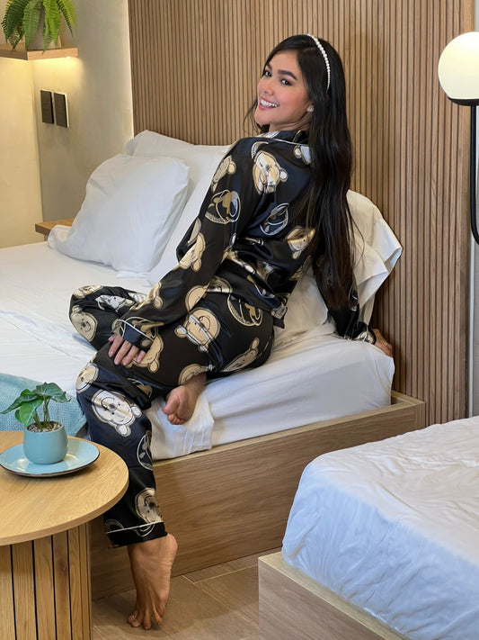 Dreamy Bears – Pijama En Satin Mujer
